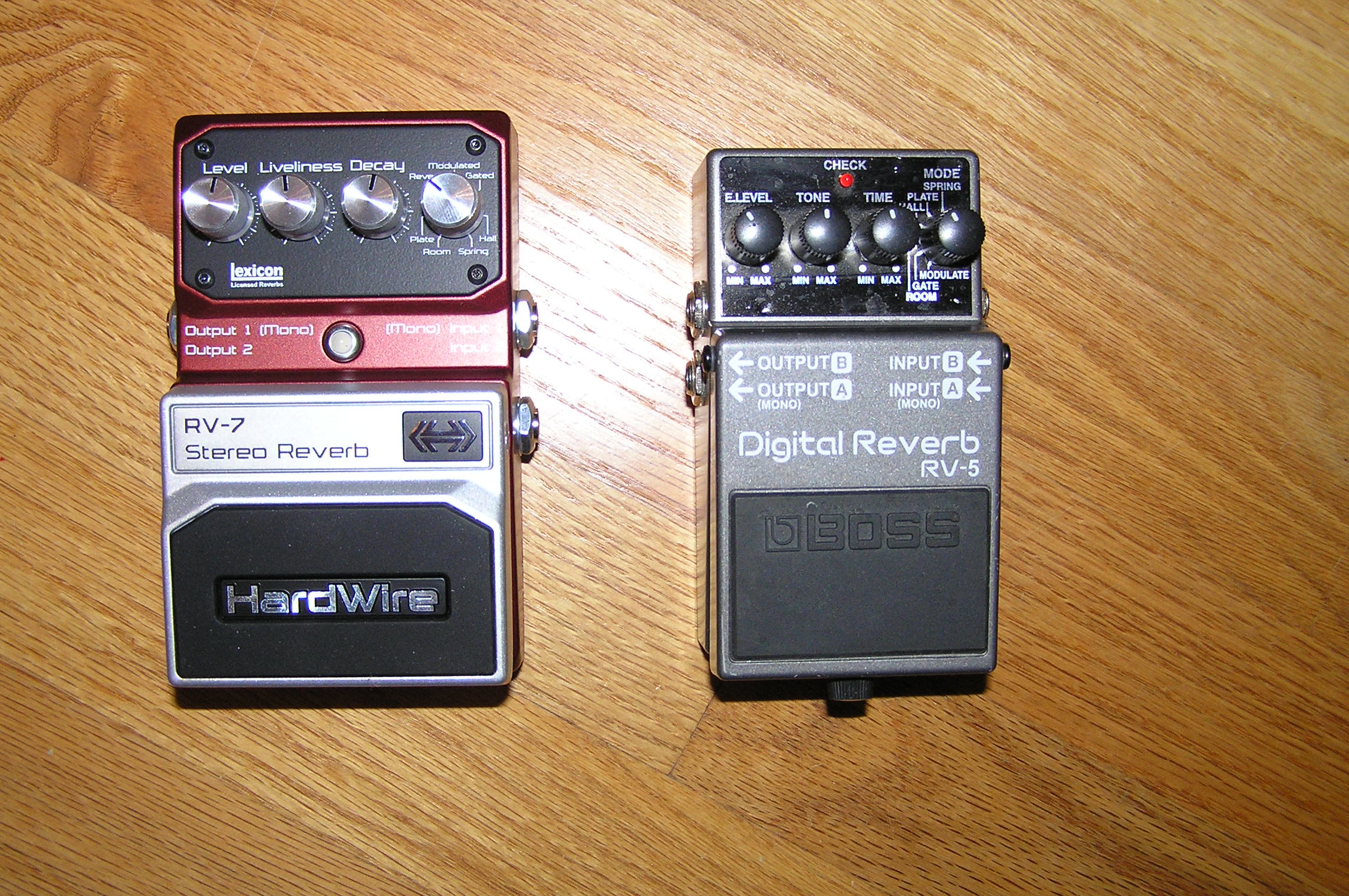 DigiTech RV-7 Stereo Reverb Pedal